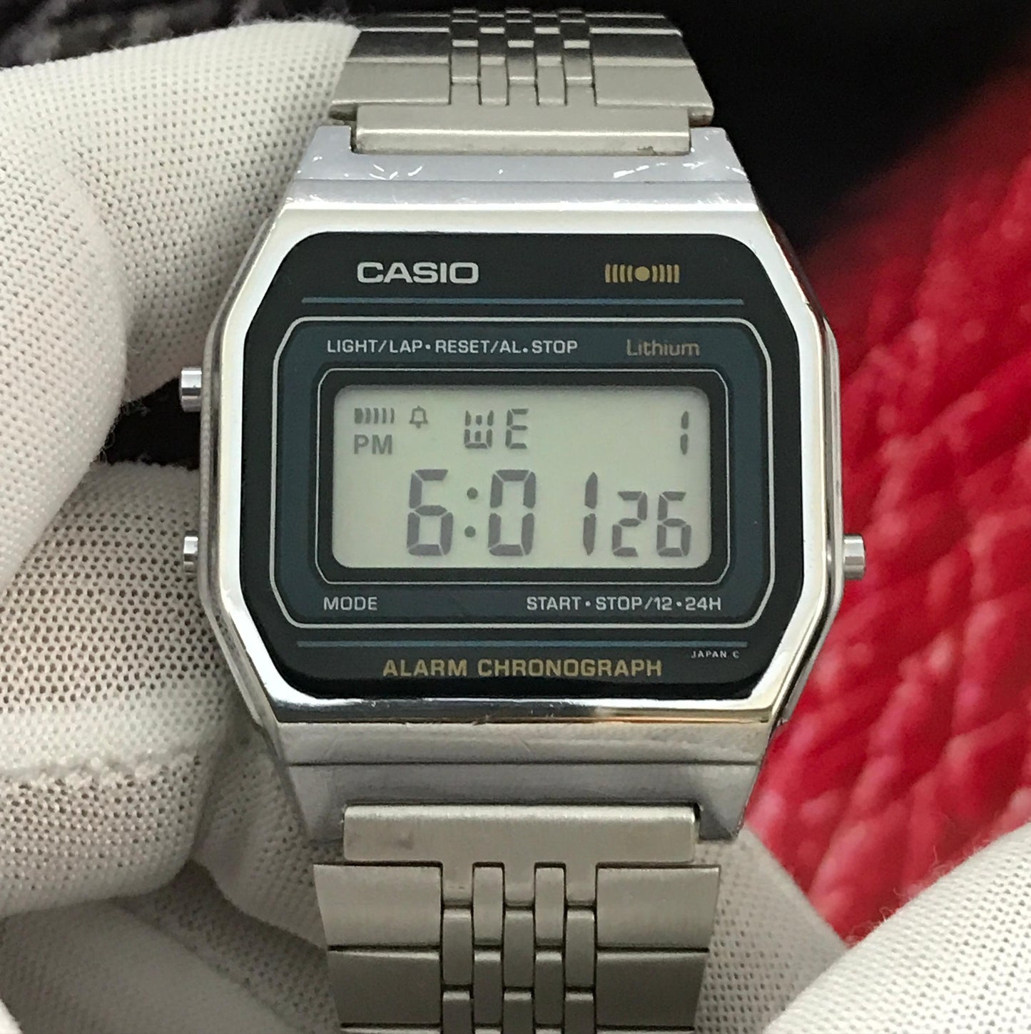 Vintage Casio A151 Digital Chrono-Alarm "1980s" Japan Made Men's Watch Mod. 415