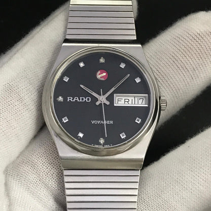 Vintage Rado Voyager 636.3487.4 Automatic 1980s Swiss Made Men Watch Cal. 2836-2