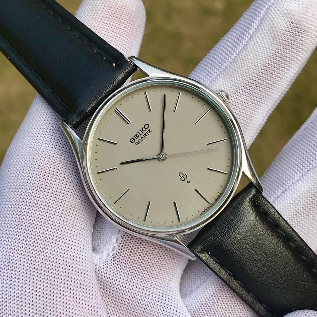 Vintage Seiko Dress Formal Japan Made Men's Quartz Watch 7830-8030